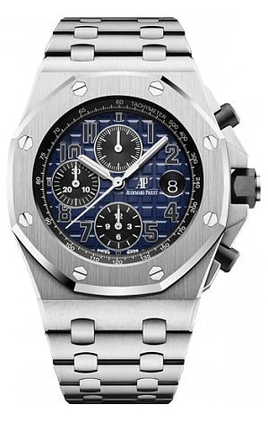 Review 26470PT.OO.1000PT.02 Fake Audemars Piguet Royal Oak Offshore Chronograph 42 mm watch - Click Image to Close